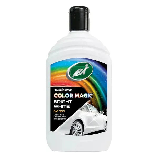 Turtle Wax Colour Magic White Car Polish - 500ml