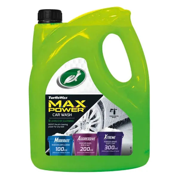 Turtle Wax Max Power Car Wash Shampoo 4L