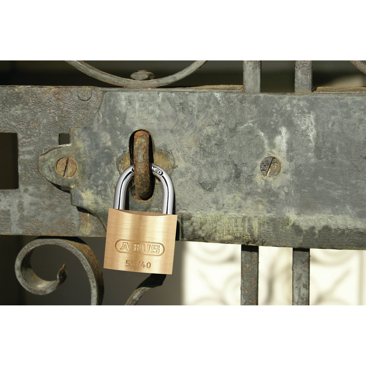 Abus 55 Brass Padlock