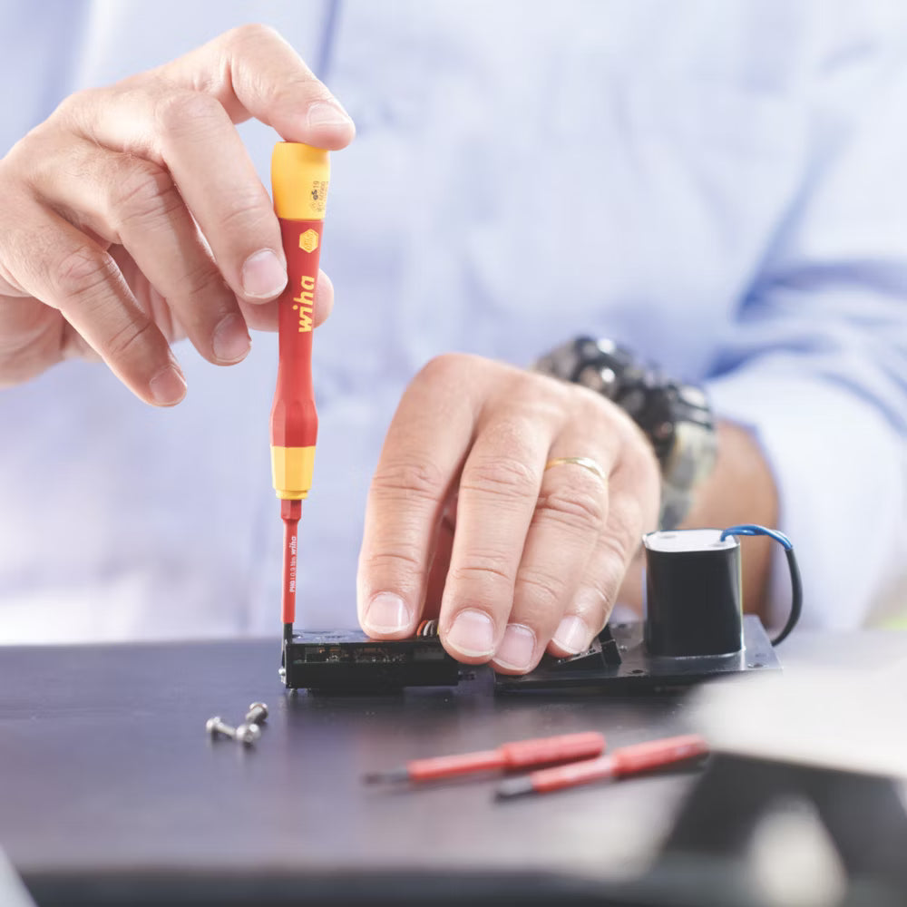 Wiha 43167 Fine Screwdriver set PicoFinish SlimVario Electric 1000V With Slimbits | 4 piece