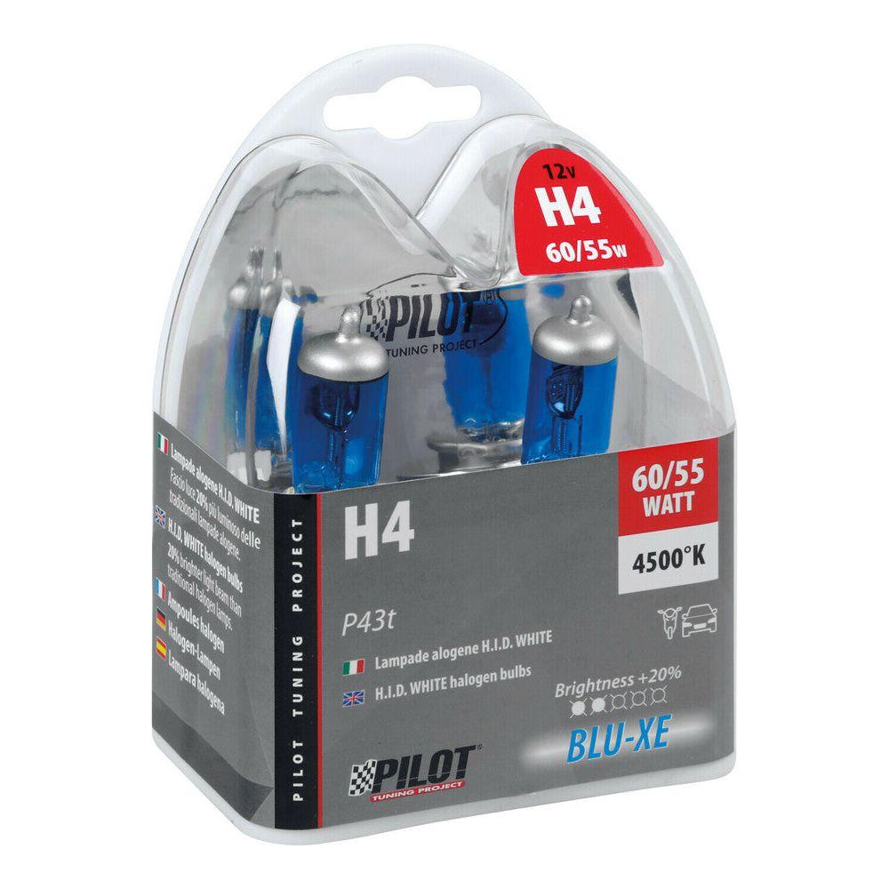 Lampa Blu-Xe Halogen Bulb H4 - 60/55W - P43T