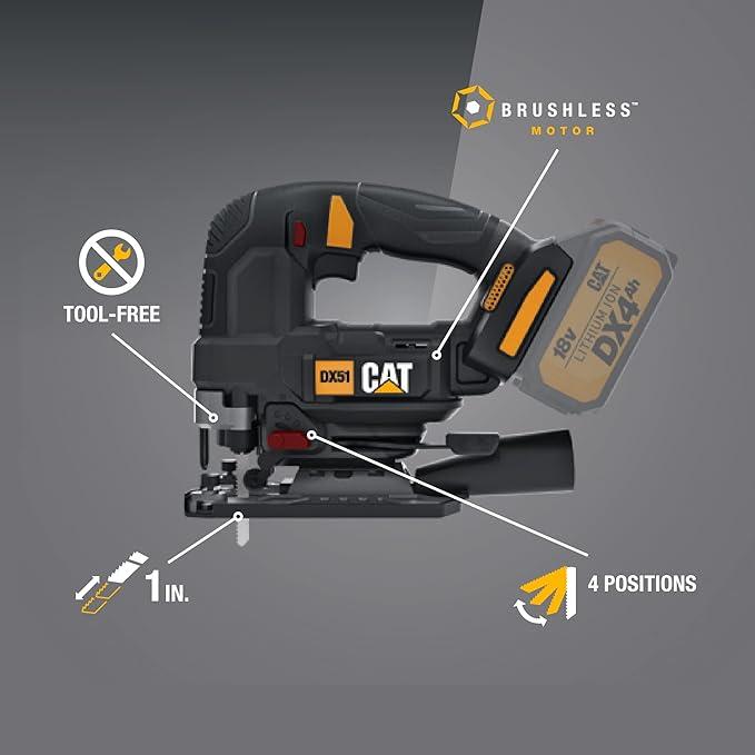 CAT DX51B 18V Jigsaw - Bare Unit