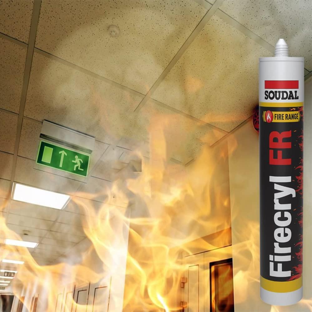 Soudal Firecryl Fr | White - 300 ml