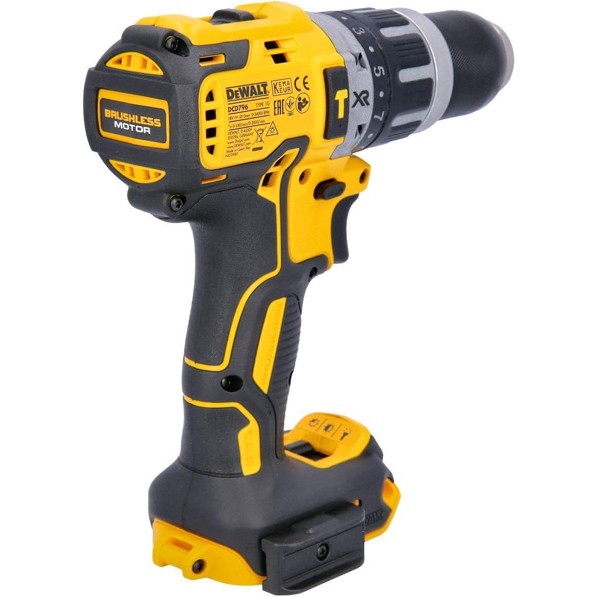 DeWalt DCD796P2 XR Brushless Combi Drill 18V 2 x 5.0Ah Li-ion