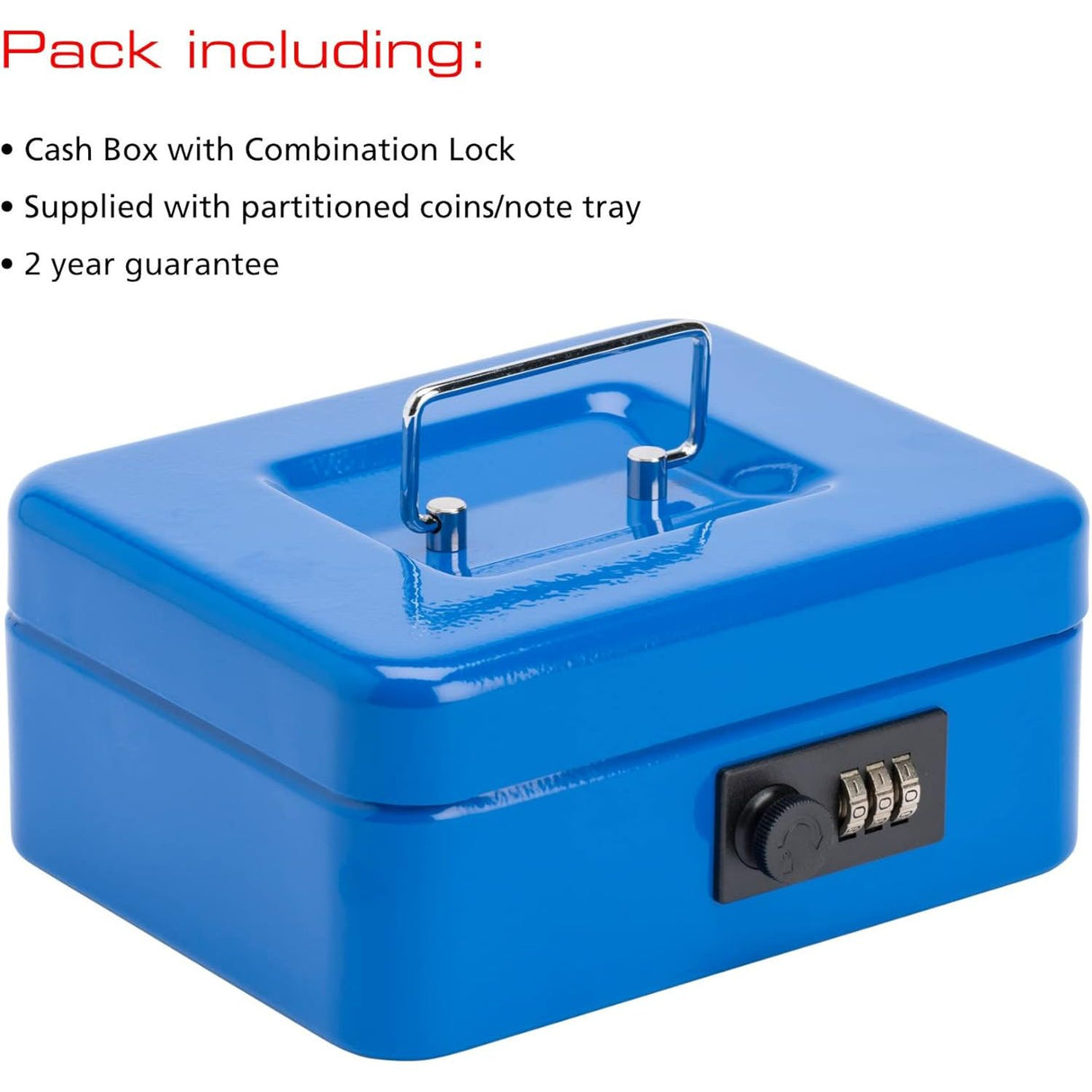 Sterling Combintation Cash Box | Blue