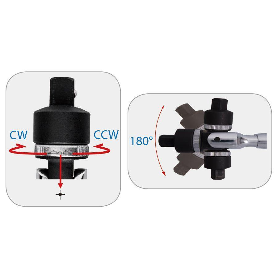 King Tony 6482-24G Telescopic Ratchet 3/4D