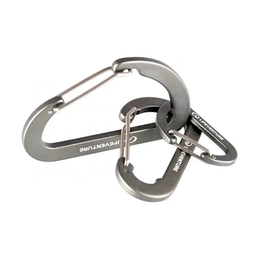 Lifeventure Karabiners Pk3