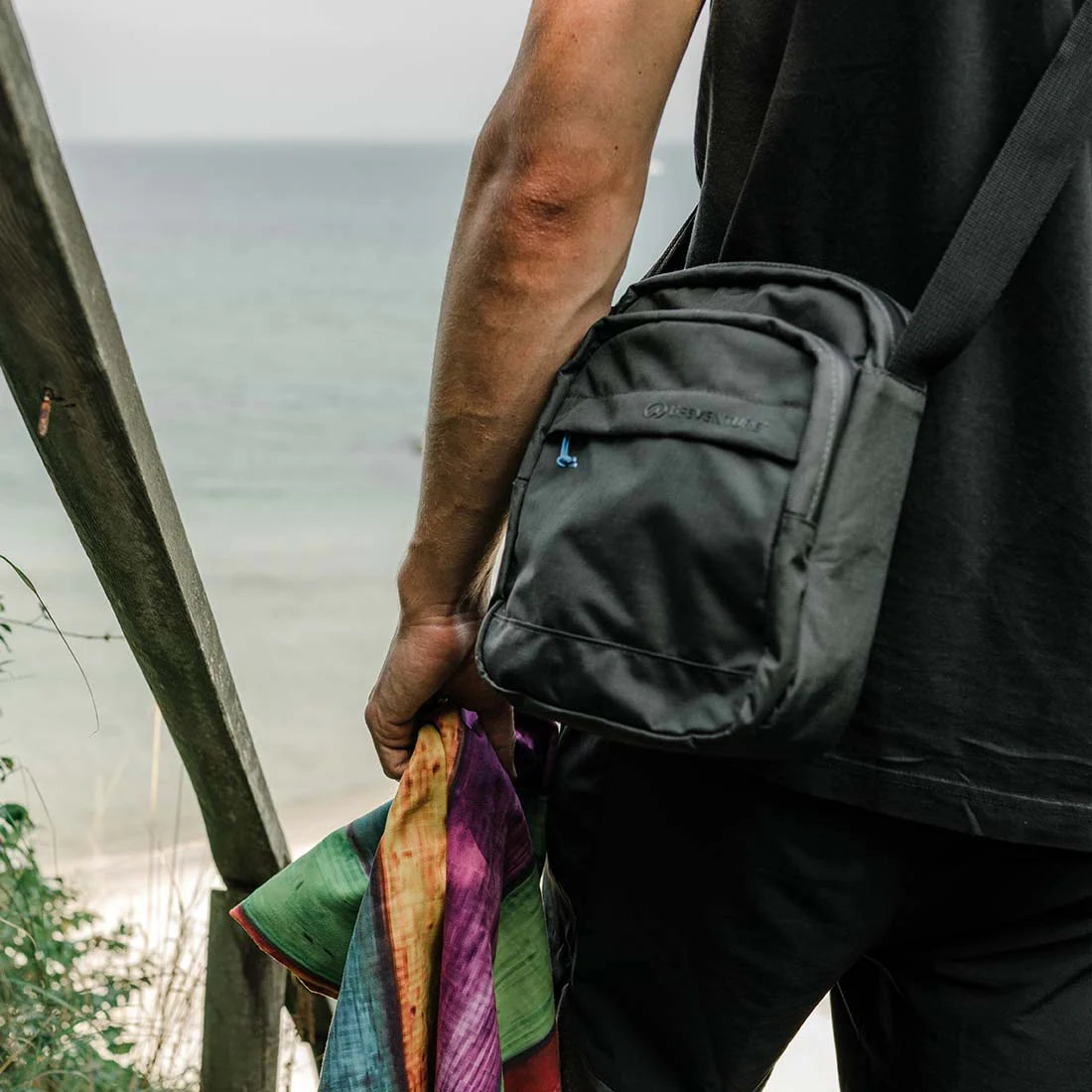 Lifeventure RFiD Crossbody Bag - Grey