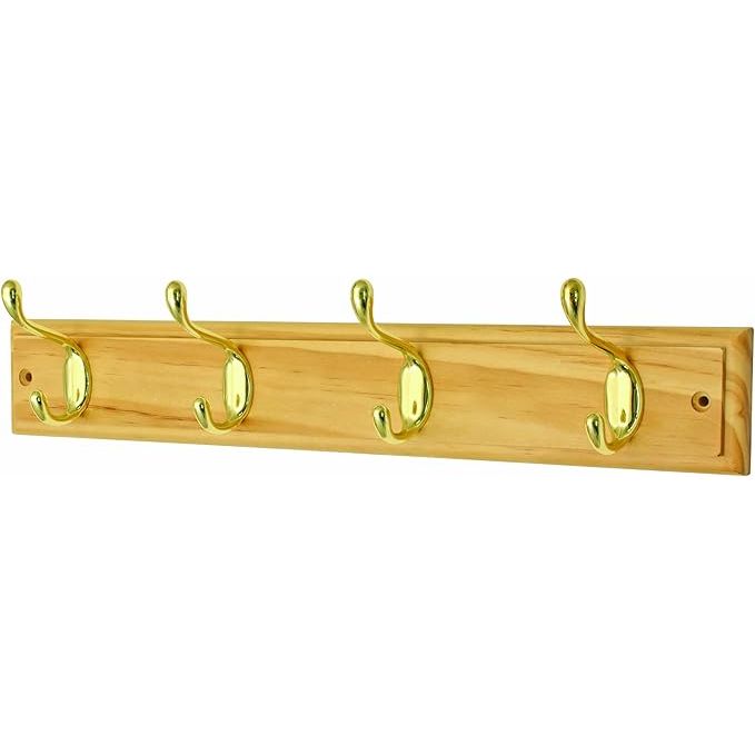 Headbourne Double Swivel Coat Rack 4 Hooks