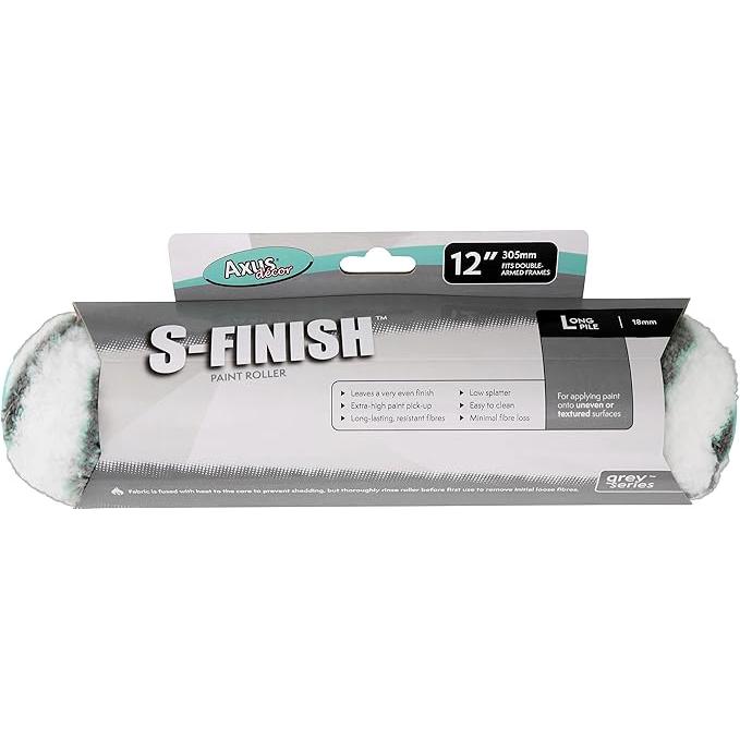 Axus Decor Immaculate Grey Series S-Finish 12 Inch Long Pile Sleeve