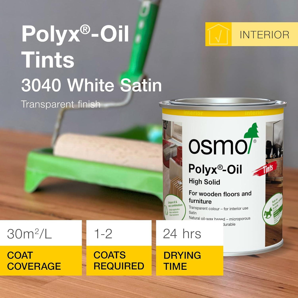 Osmo Polyx-Oil Tints | White - 750ml