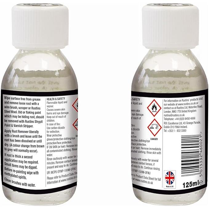 Rustins Rust Remover - 125ml