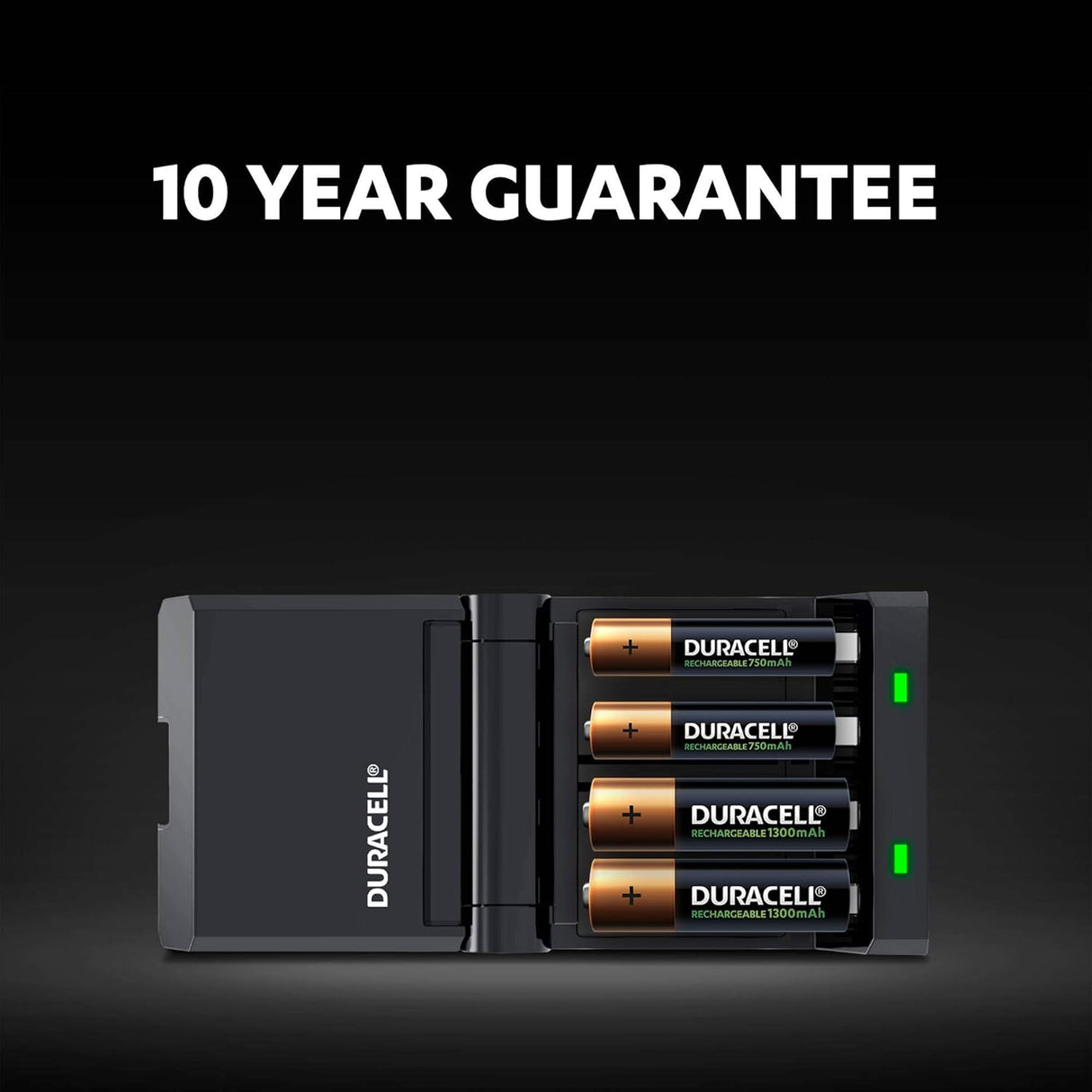 Duracell 4-Battery Charger with Batteries