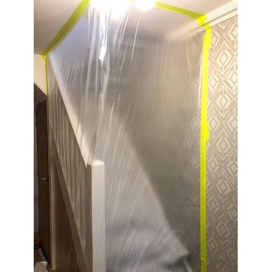 Axus Decor Pre-Taped Protection Film 2.4m x 20m