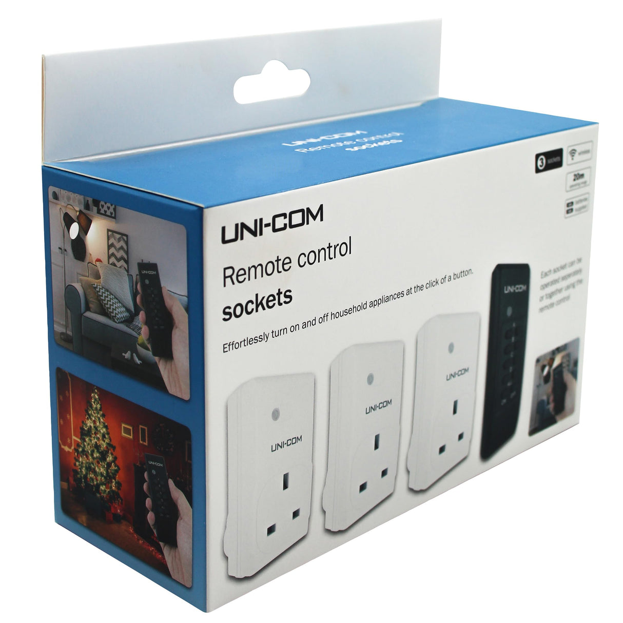 Unicom Remote Control Socket Set