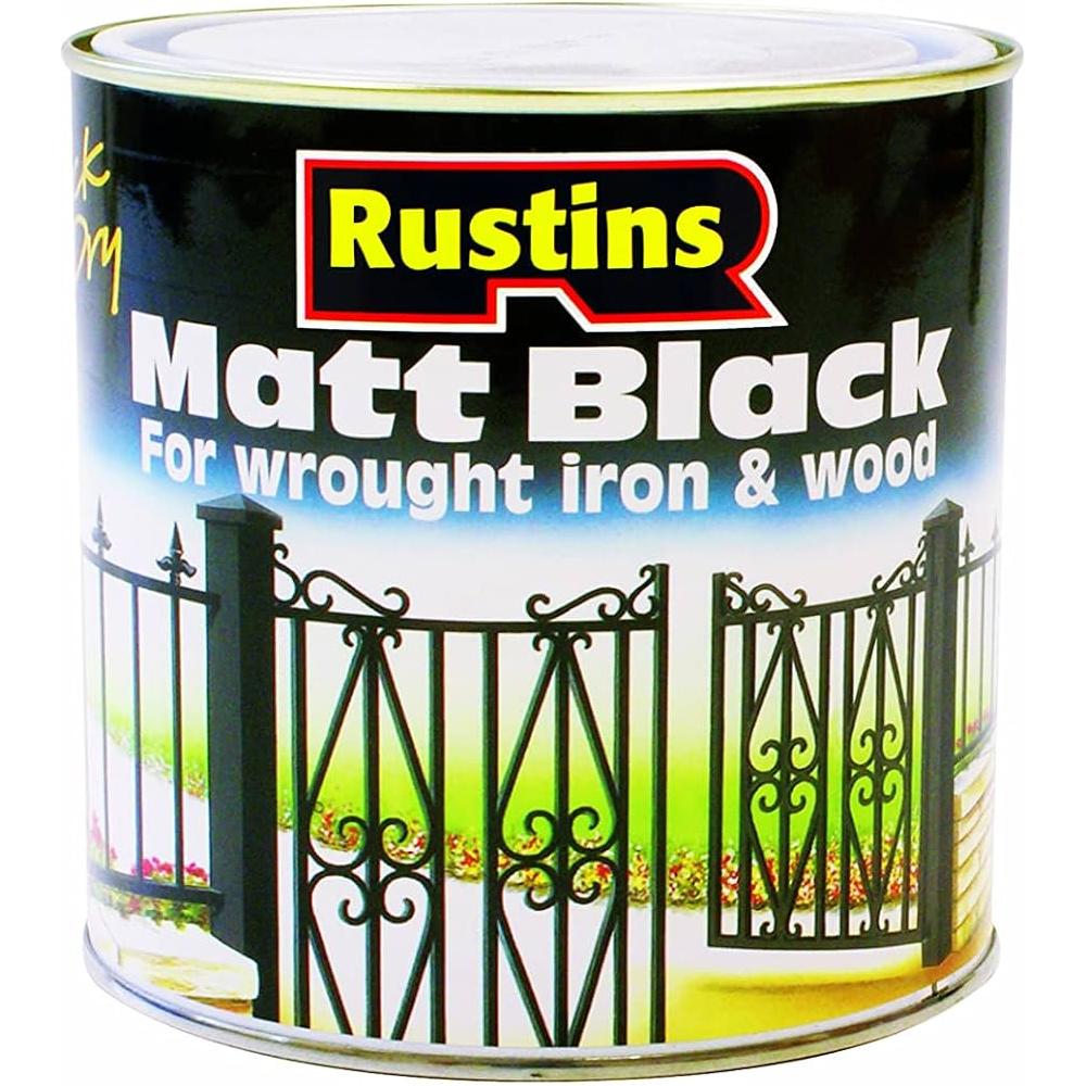 Rustins Quick Dry Black Matt
