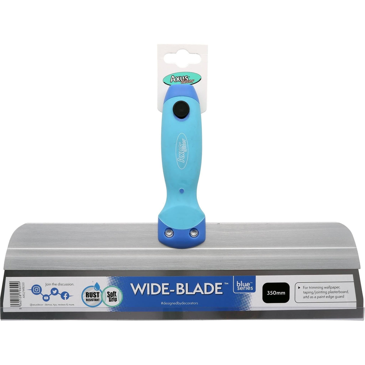 Axus Decor Wide Wallpapering Tool - Blue Series