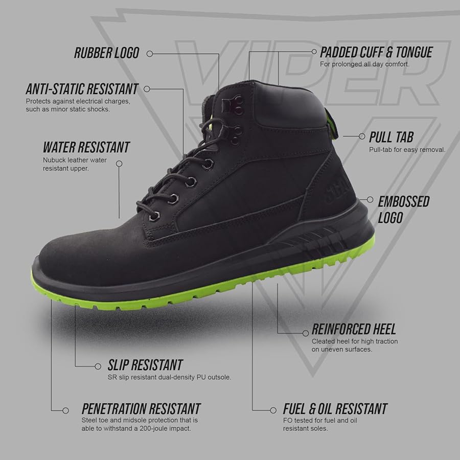 Scan Viper SBP Safety Boots
