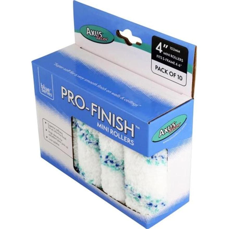 Axus Decor Pro-Finish Paint Roller Sleeve - Pack of 10