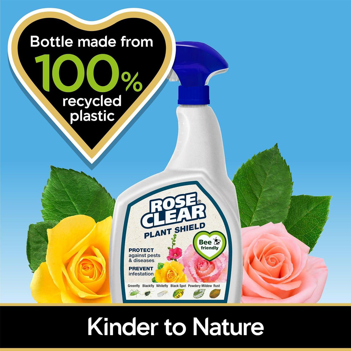 Rose Clear Plant Shield - 800ml