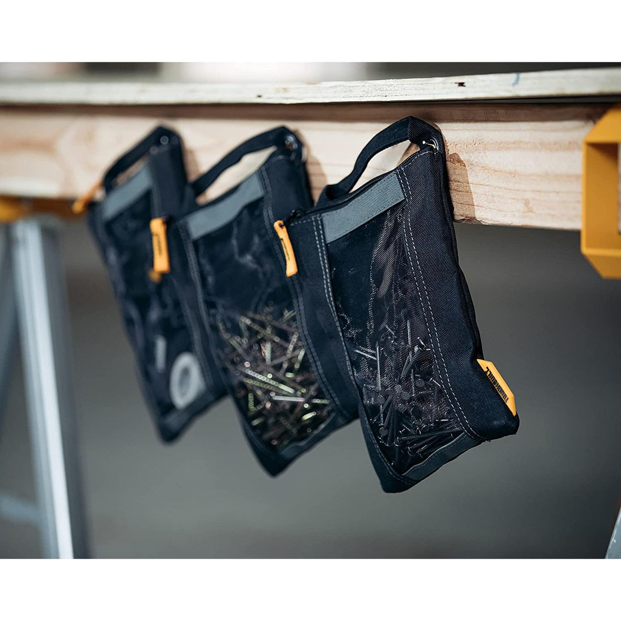 Toughbuilt Fastener Bags - Pack of 3