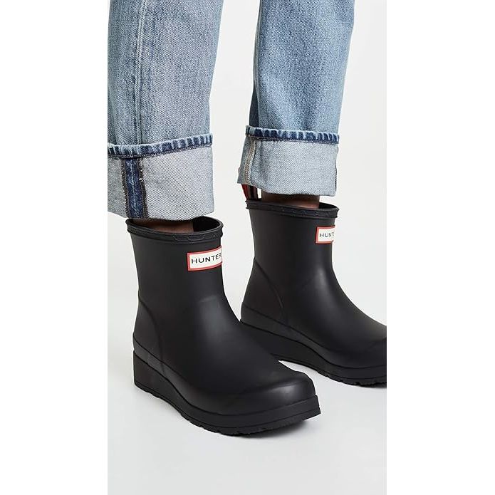 Hunter Play Shearling Short Wellington Boots | Women