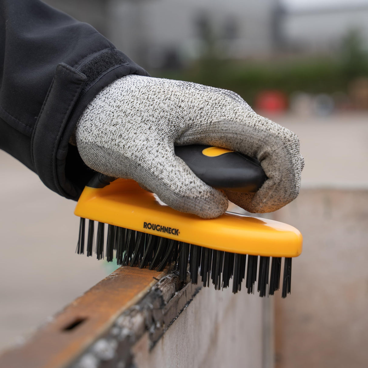 Roughneck 3 Piece Heavy Duty Wire Brush Set