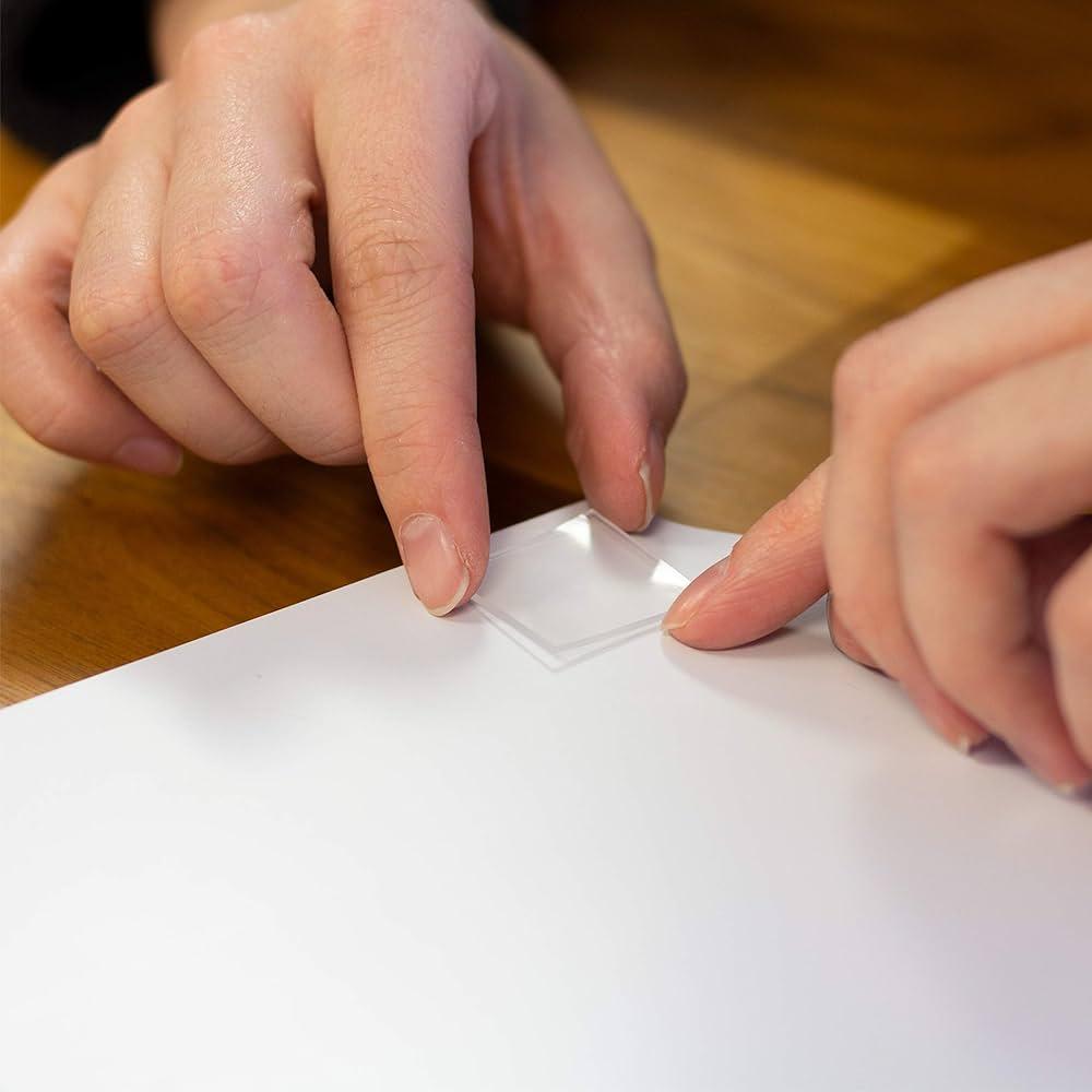 Gorilla Mounting Tape Squares Clear - 24 Pack