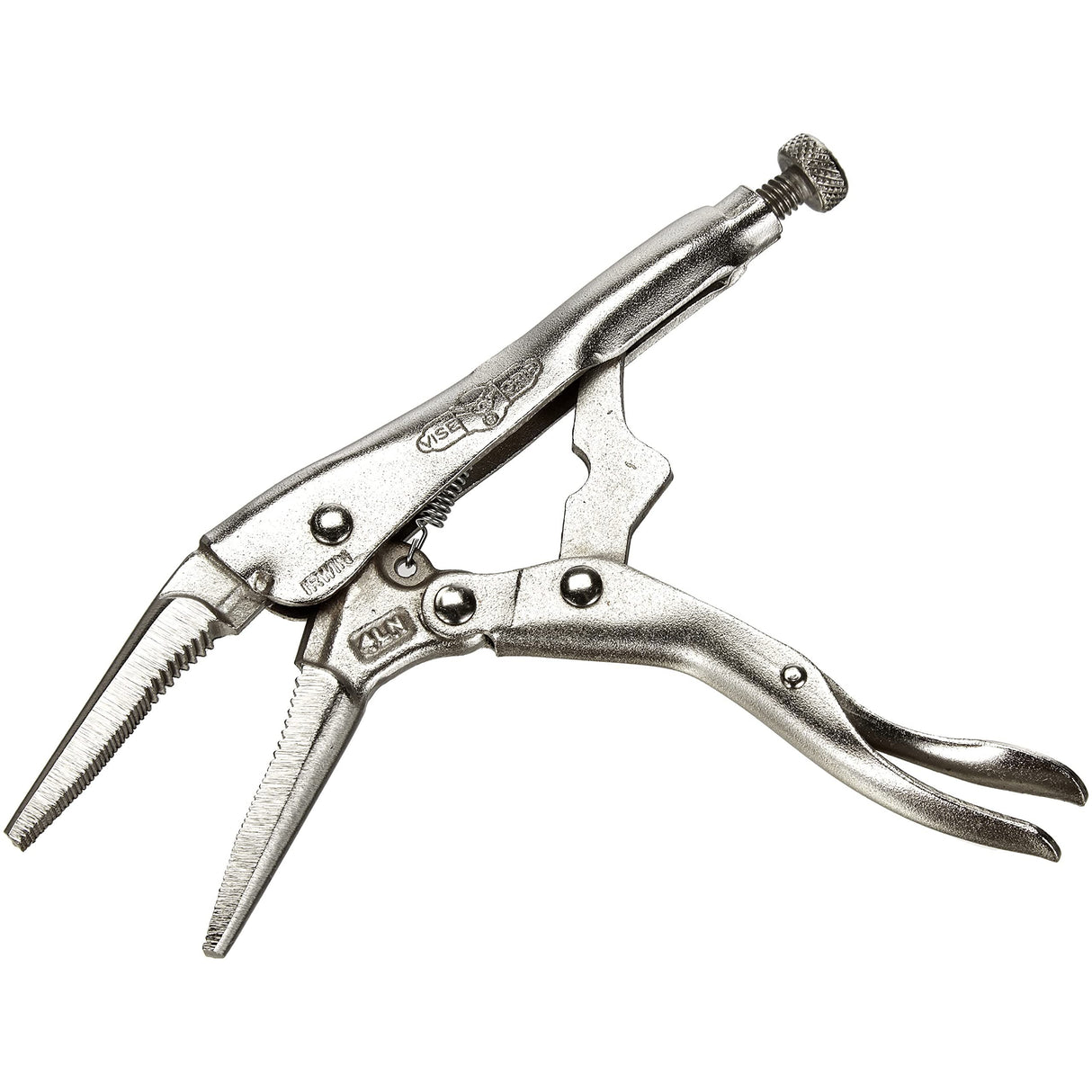 Irwin Vise-Grip 4LN Original Long Nose Locking Pliers with Wire Cutter – 4″ / 100mm