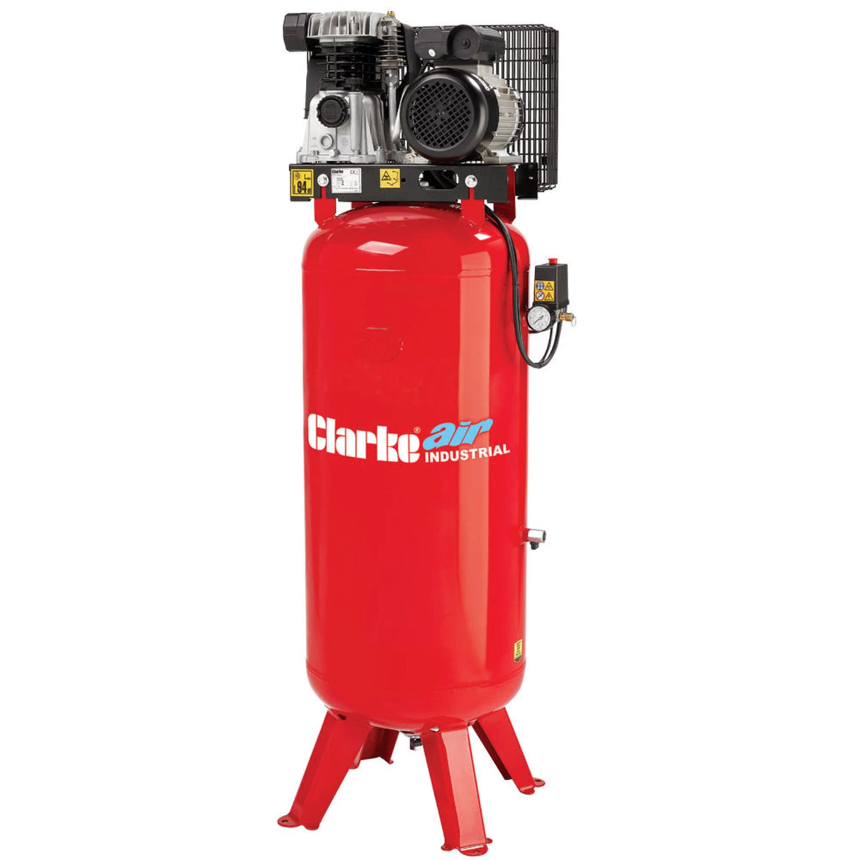 Clarke Vertical Compressor 4HP 150L 18CFM Ve18C150 230V