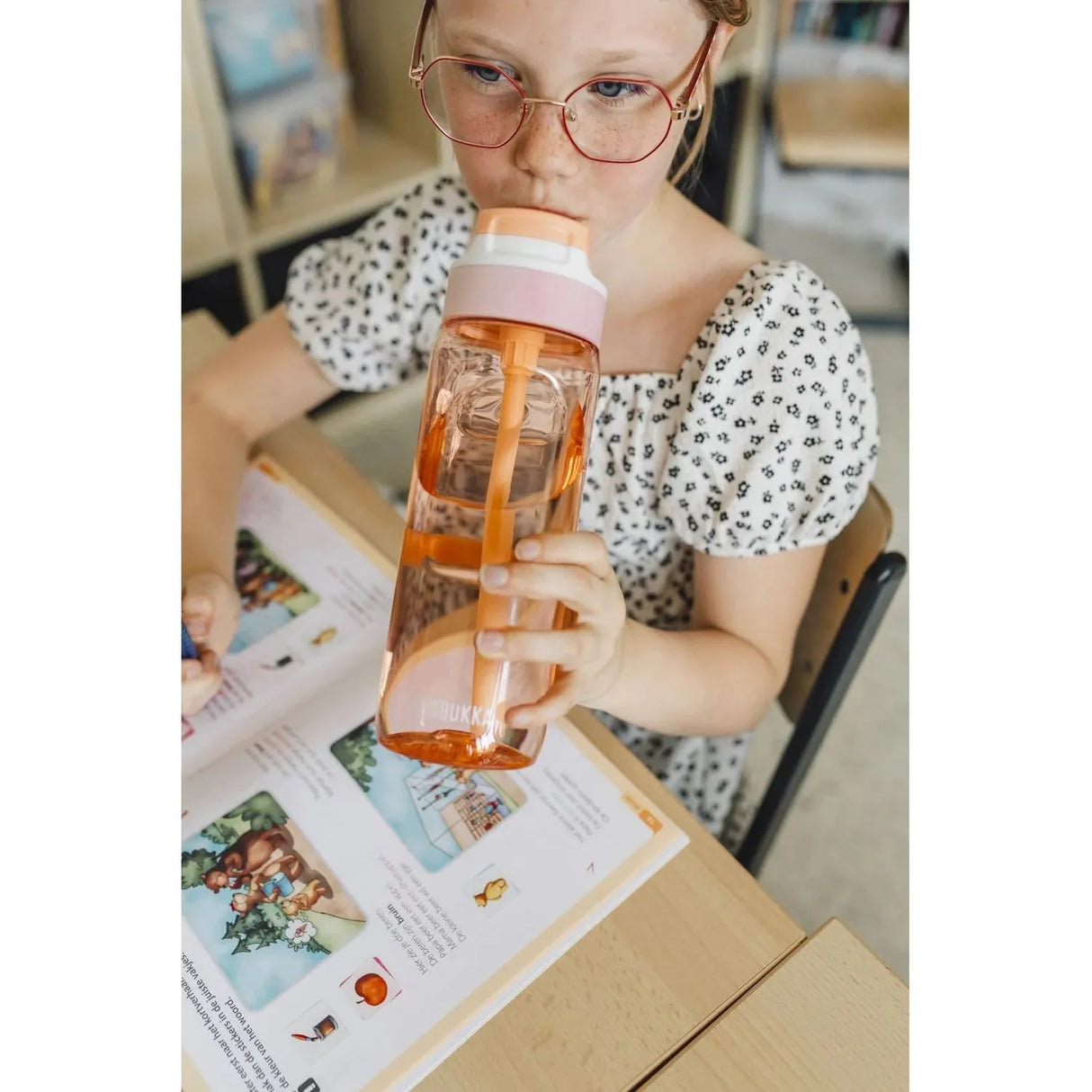 Kambukka Lagoon Water Bottle - 750ml - Mango Tango