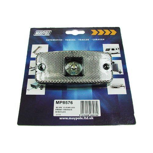Maypole WAS 10-30V Clear Led Front Marker Lamp