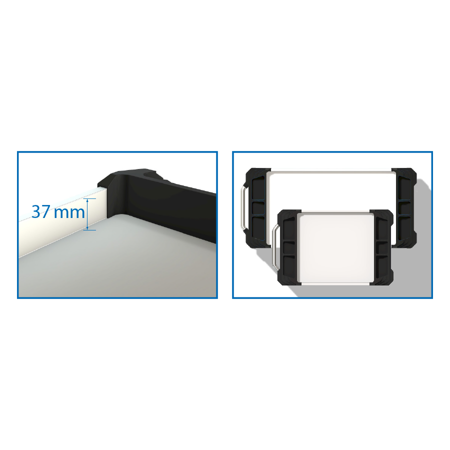 King Tony D8X Squad Model Tool Trolley - 10 Drawers