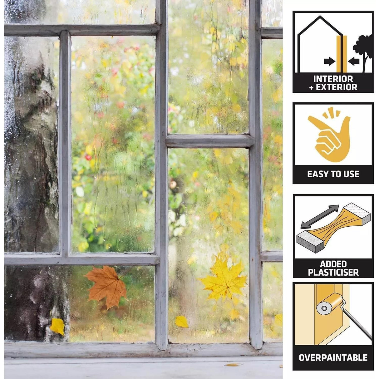 Evo-Stik Multi Purpose Linseed Oil Putty