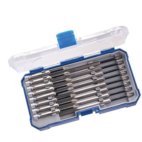 Faithfull Long Series Impact Driver Bit Set