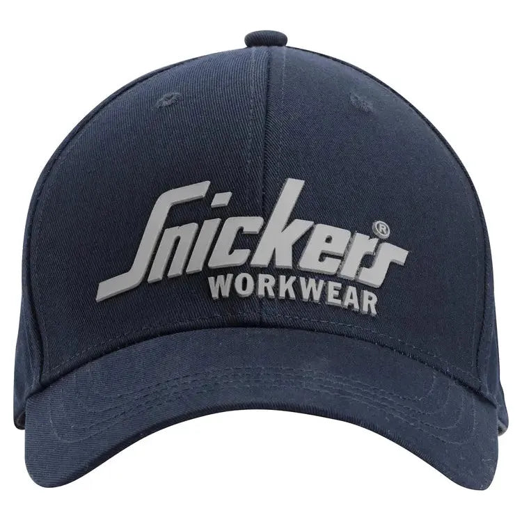 Snickers 9041 Logo Baseball Cap Navy
