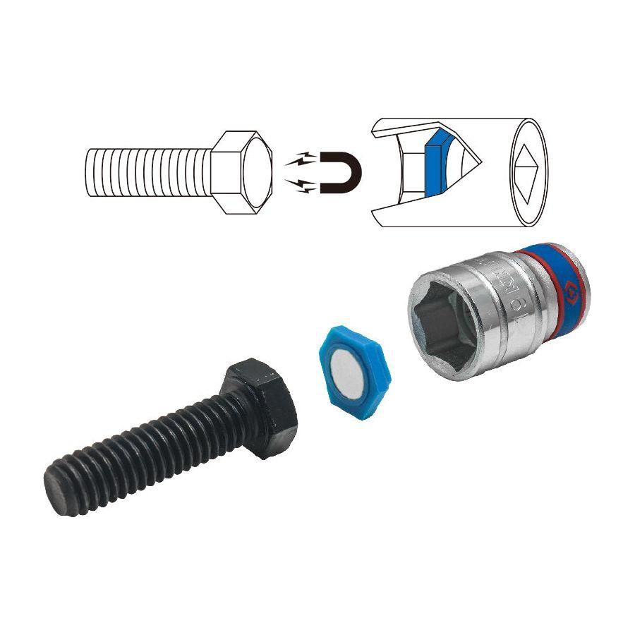 King Tony Magnetic Insert Set - 11 Pieces