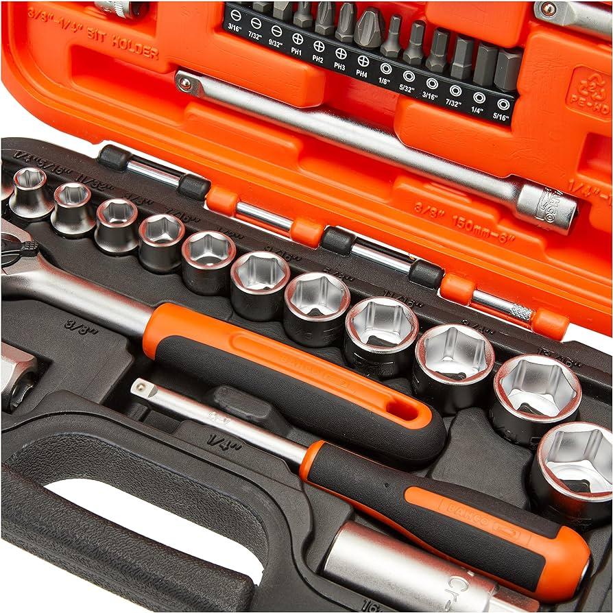 Bahco 34 Piece 3/8in Square Drive Socket Set