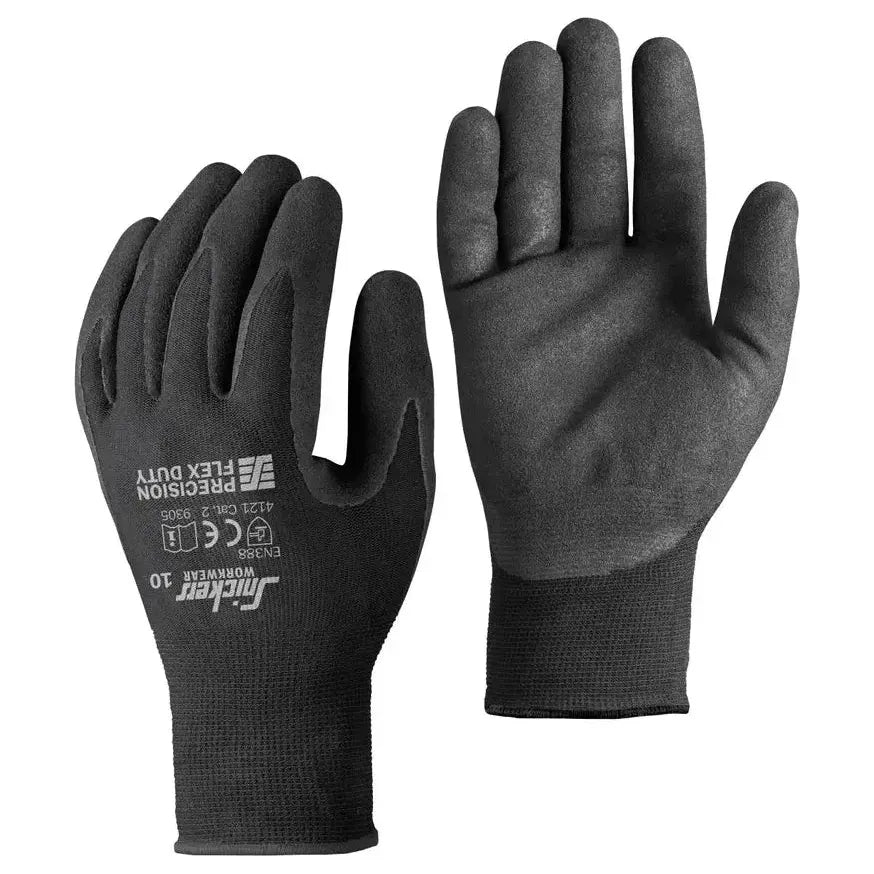 Snickers 9305 Precision Flex Duty Gloves Black