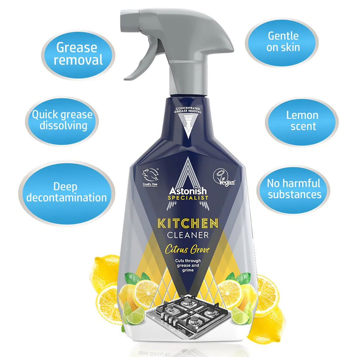 Astonish Specialist Kitchen Cleaner Citrus Grove - 750ml