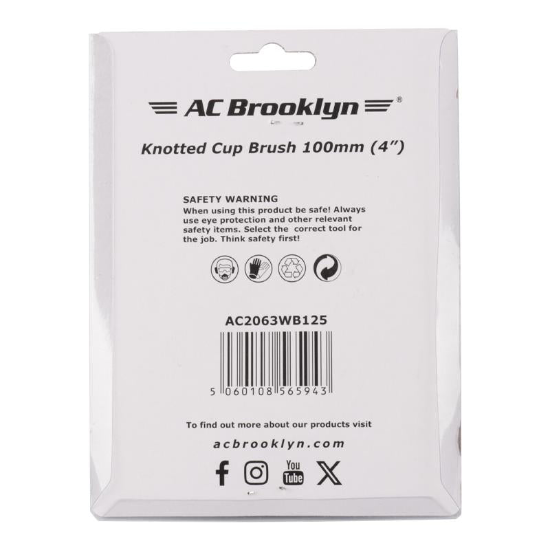 AC Brooklyn Knotted Cup Brush 100mm