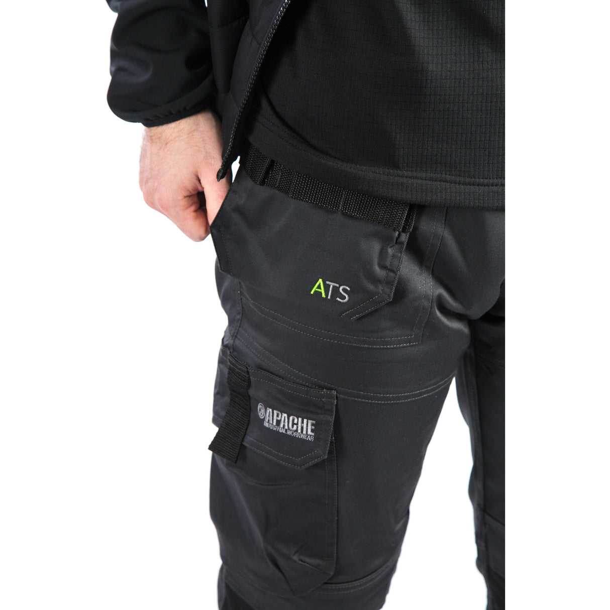 Apache 3D Stretch Holster Trousers - Grey