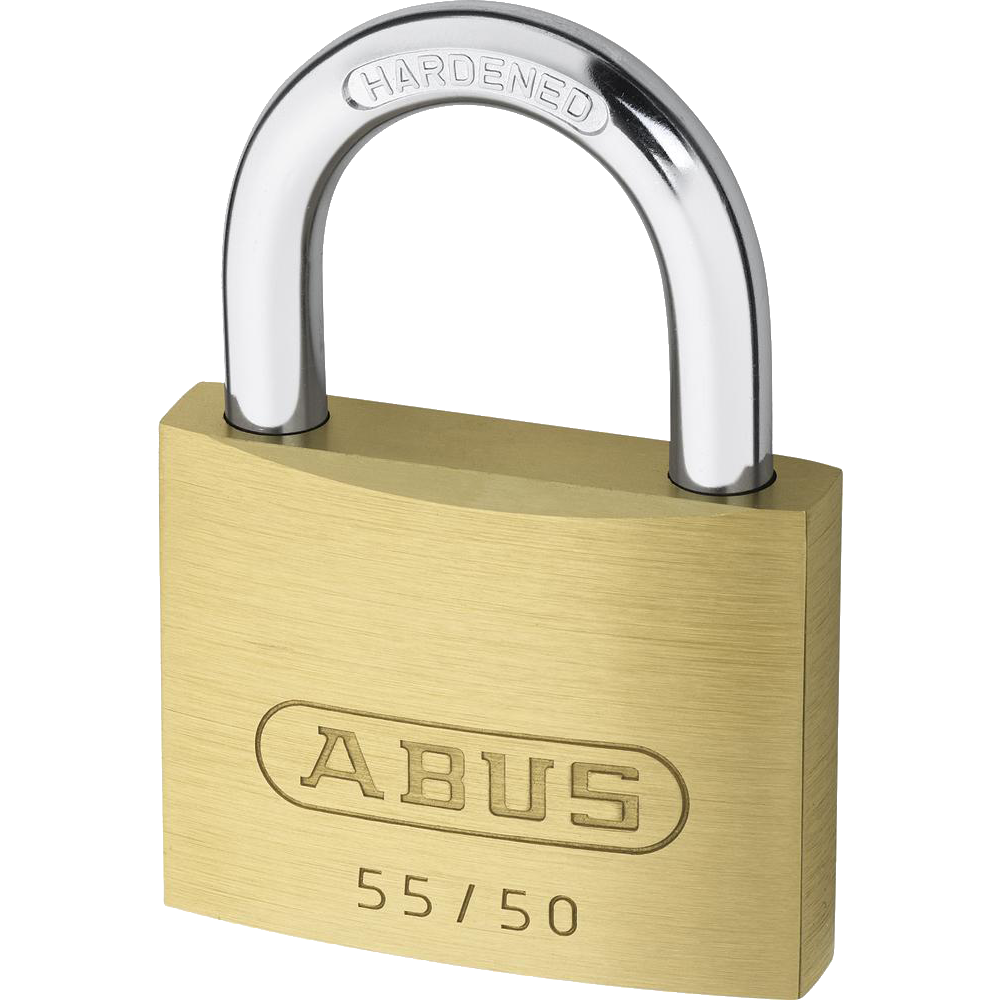 Abus 55 Brass Padlock 50mm