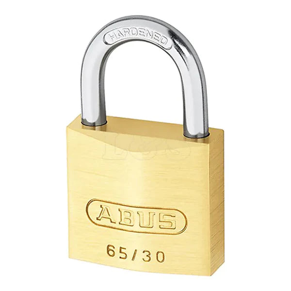 Abus 65 Brass Padlock 30mm