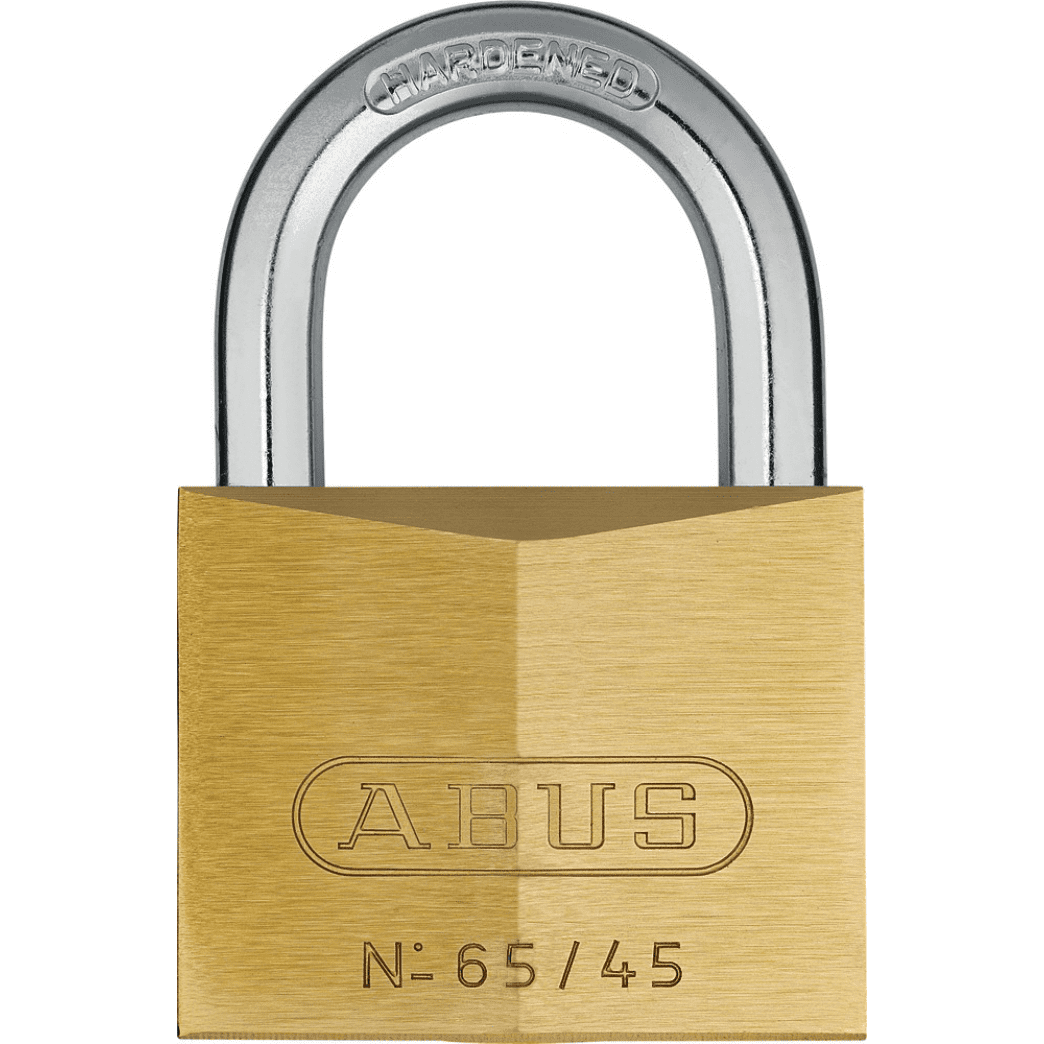 Abus 65 Brass Padlock 45mm