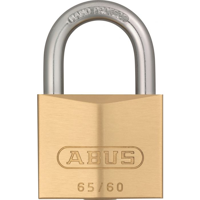 Abus 65 Brass Padlock 60mm