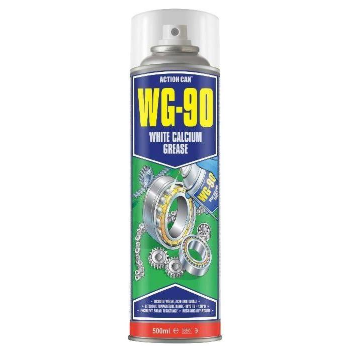 Action Can WG - 90 White Calcium Grease - 500ml