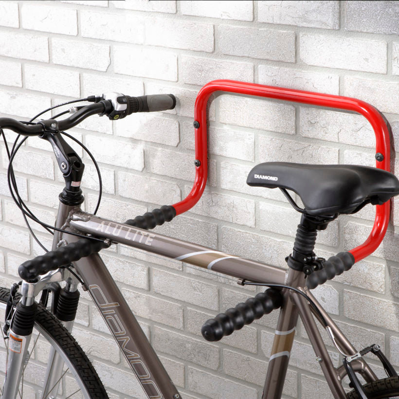 Mottez ST-B053QRAE Folding 2 Cycle Wall Rack