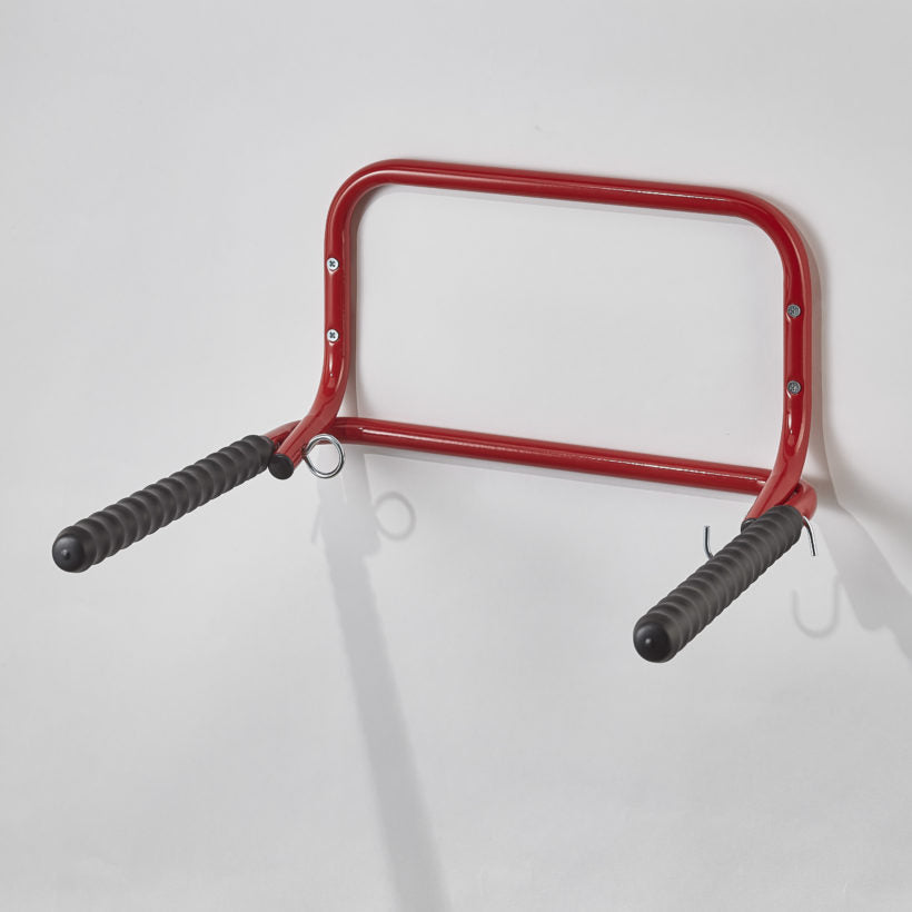 Mottez ST-B053QRAE Folding 2 Cycle Wall Rack