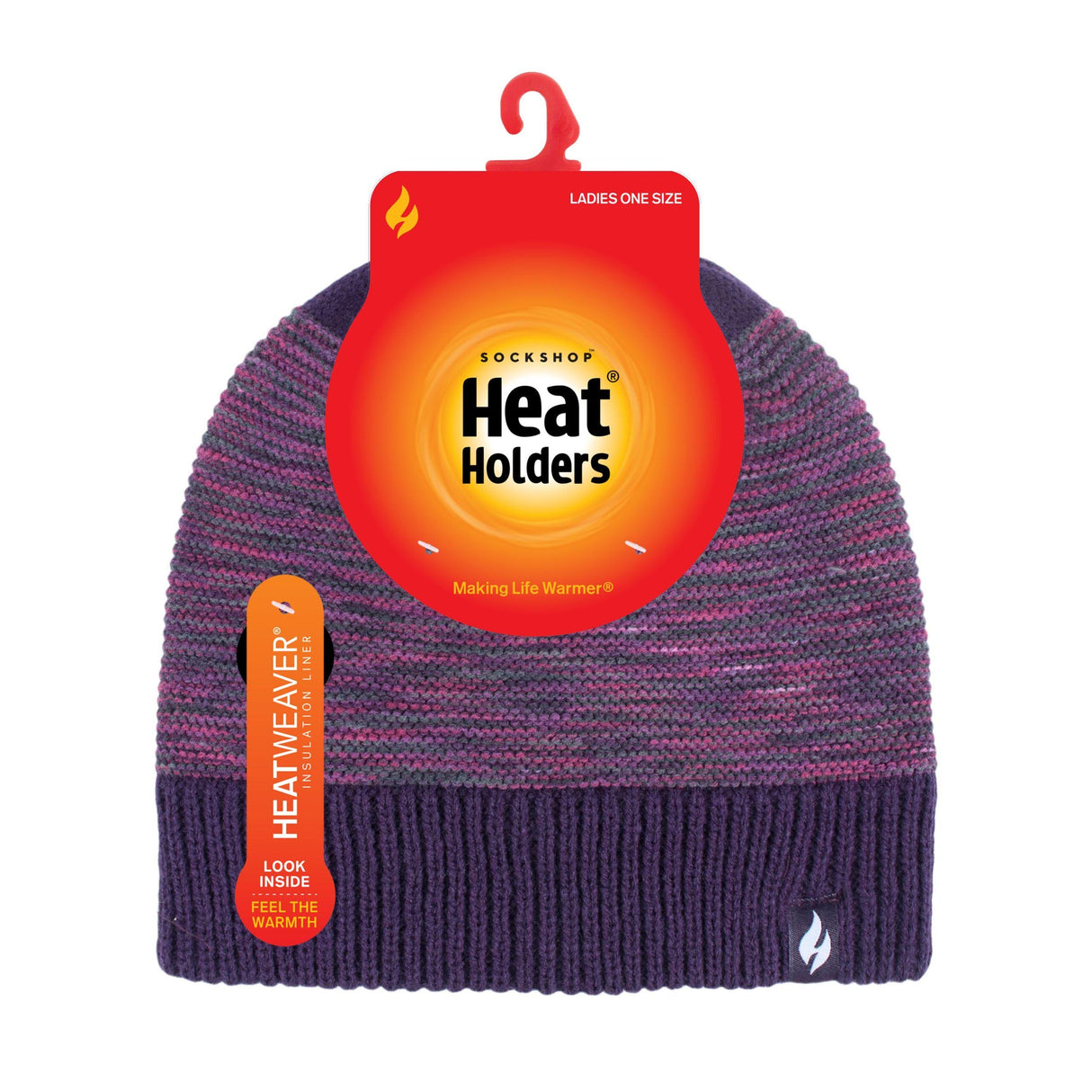 Heat Holders Men's Eden Hat | Deep Purple